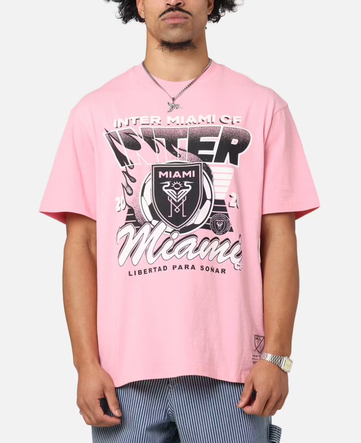 MNA-D44 (Mitchell & ness flaming ball tee inter miami pink) 52593478