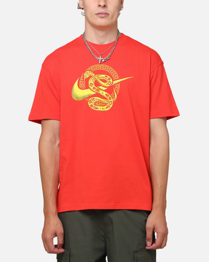 NA-N47 (Nike sportswear max90 lunar new year t-shirt light crimson)