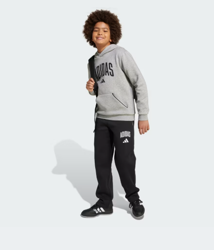 AA-D29 (Adidas essentials collegiate typography pant black/white) 72593585