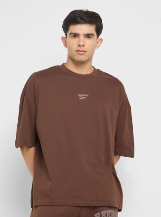 RA-S3 (Reebok danny varsity short sleeve t-shirt campus brown) 82592813