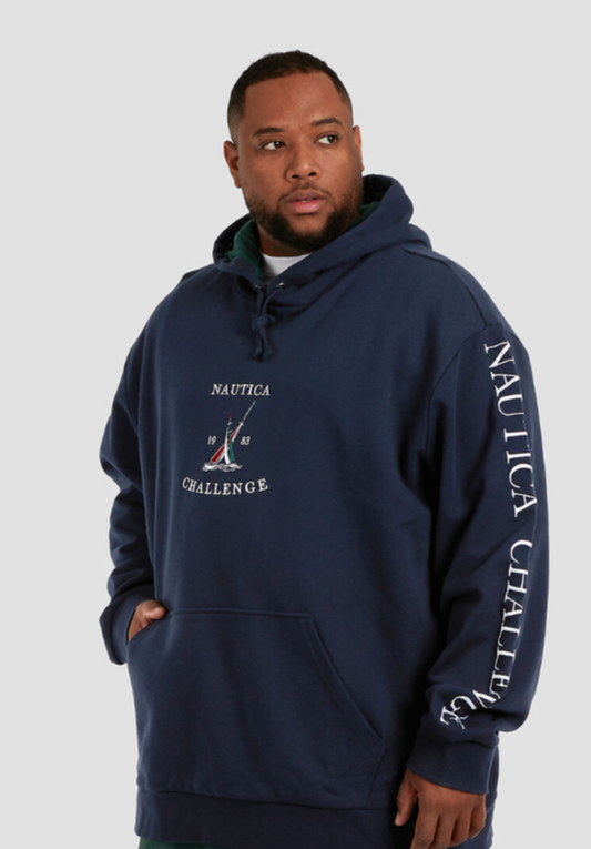 NTA-H13 (Nautica dakota big & tall overhead hoodie dark navy) 82599522