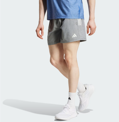AA-J29 (Adidas own the run shorts grey/white melange) 82592646