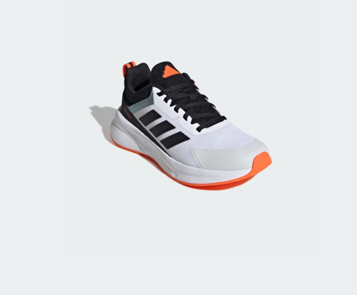 A-W71 (Adidas forta run 4.0 junior white/black/impact orange) 92594329