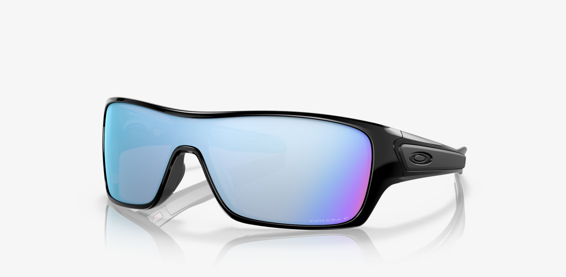 OK-E (Oakley turbine rotor polished black frame/prizm deep water polarized lenses) 925917574