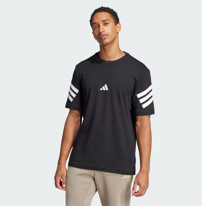 AA-S29 (Adidas future icons 3-stripes tee balck/white) 92593370