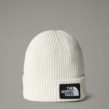 NFA-R8 (The north face box logo cuffed beanie white dune) 92592391