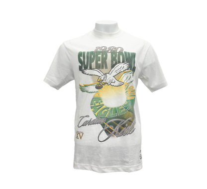 MNA-N46 (Mitchell & ness  hardlight tee eagles vintage white) 92592391