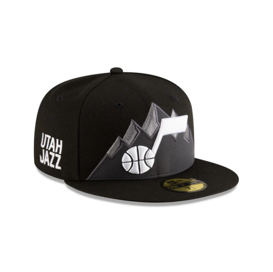 NEC-H68 (New era 5950 nba statement utah jazz in official team colours fitted hat) 102593970