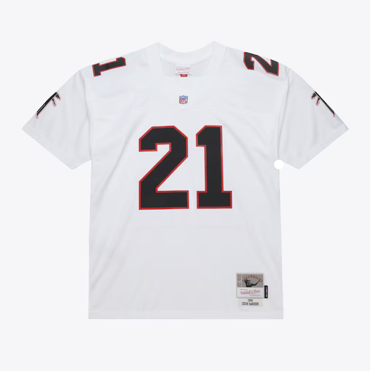 MNA-Y46 (Mitchell & ness legend jersey Deion Sanders Atlanta Falcons 1992 White) 925910869