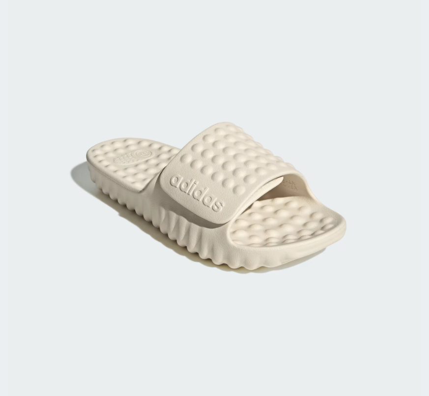 A-A72 (Adidas adissage 360rec slides off white) 112593125