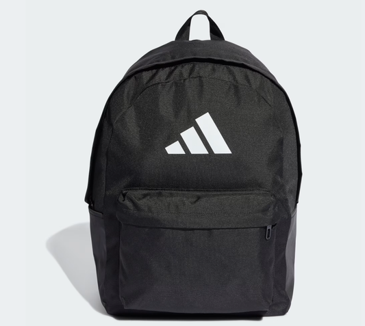 AE-Q8 (Adidas classics 3 bar logo backpack black/white) 112592167