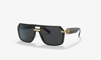 VS-G (Versace sunglasses VE4399 black frame/dark grey lenses) 1225919311
