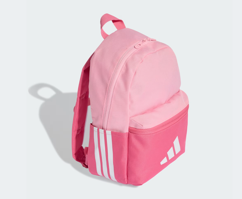 AE-S8 (Adidas logo backpack kids true pink/pink fusion/white) 122591927