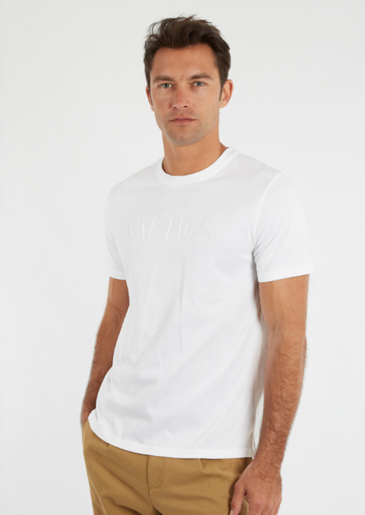 NTA-N14 (Nautica big & tall tonal embroidered nautica t-shirt bright white) 122593913