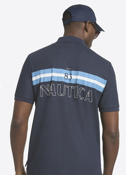 NTA-S14 (Nautica barbossa polo shirt navy) 122595217