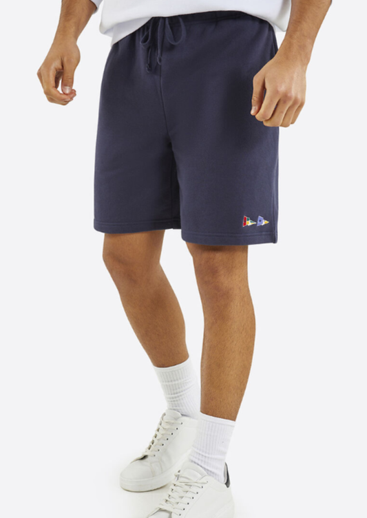 NTA-Z14 (Nautica zelos 7.5" fleece track shorts navy) 122594783
