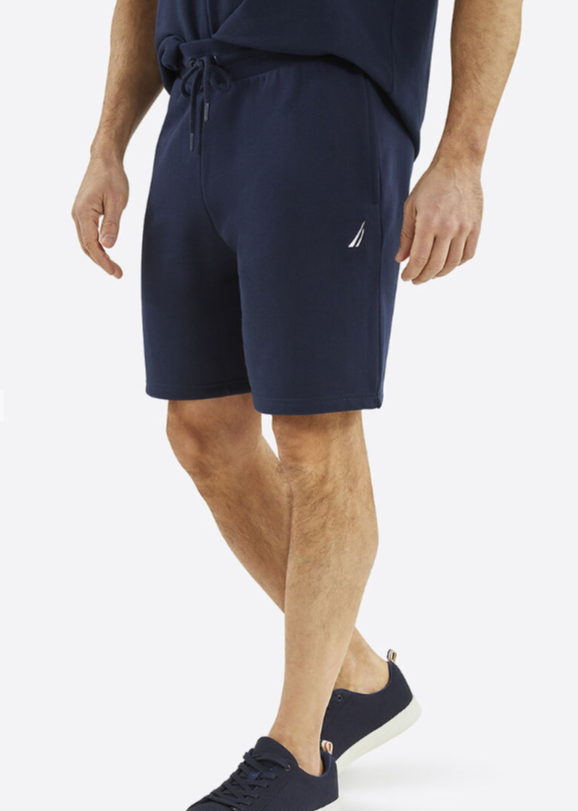 NTA-B15 (Nautica sawton 7.5" fleece track shorts dark navy) 122594783