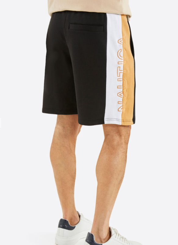 NTA-C15 (Nautica minoa 7.5" fleece track shorts black) 122594783