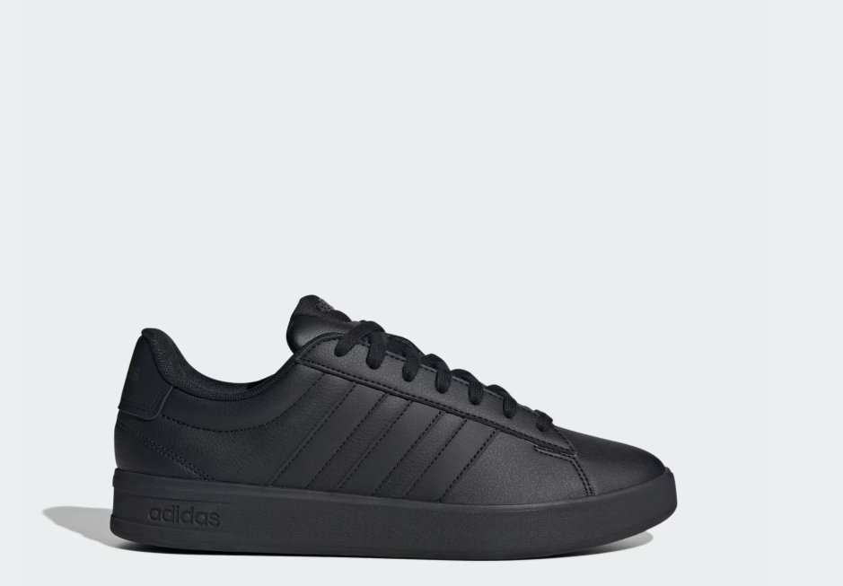A-H72 (Adidas grand court 3.0 shoes black/carbon) 12696735
