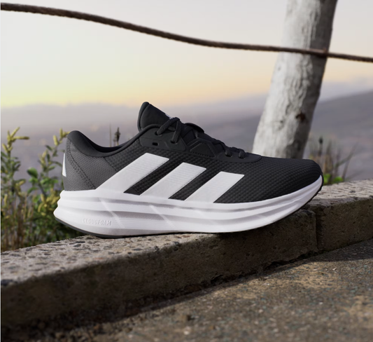 A-Q72 (Adidas galaxy 7 extra wide shoes black/white) 22695292