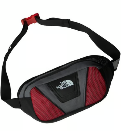 NFE-W (The north face Y2K hip pack smoked pearl/red) 22694348