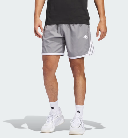 AA-E30 (Adidas crazy lite shorts grey heather/white) 22694089