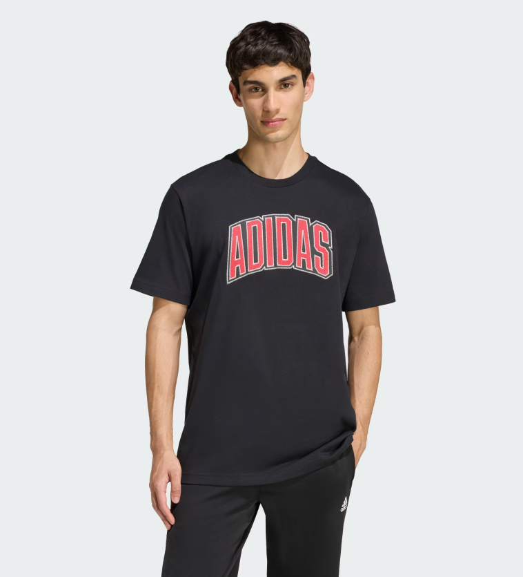 AA-K30 (Adidas stadium collegiate graphic t-shirt black) 22692406