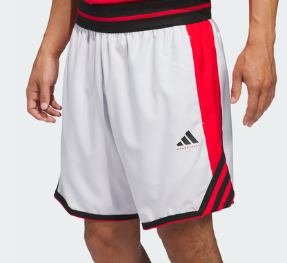AA-L30 (Adidas crazy lite shorts dash grey/pure ruby) 22694089