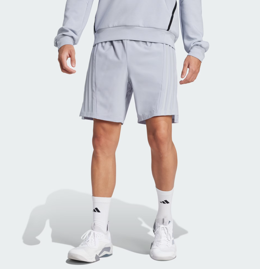 AA-Y30 (Adidas designed for training 3-stripes shorts halo silver) 32693849