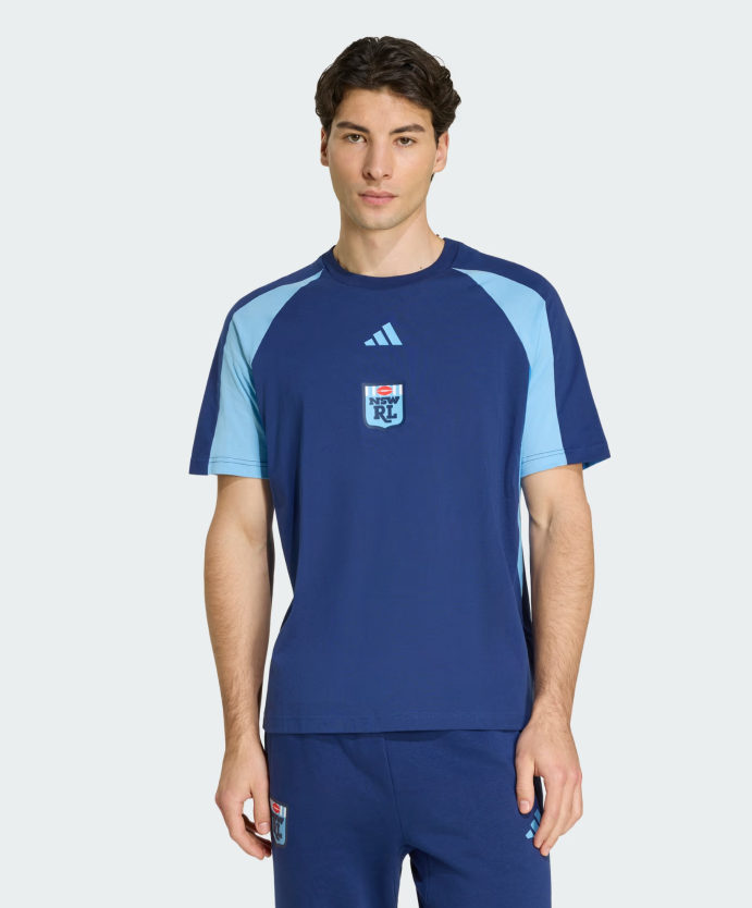 AA-T31 (Adidas new south wales colour block t-shirt dark blue) 32692956