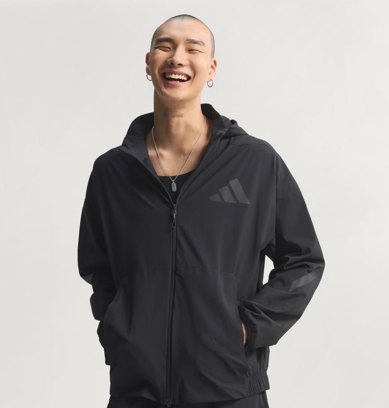 AA-V31 (Adidas z.n.e woven track top jacket black) 32698178