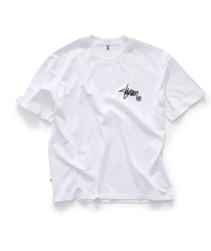SSA-N (S/Double s shawn script short sleeve heavy weight tee white) 42693043