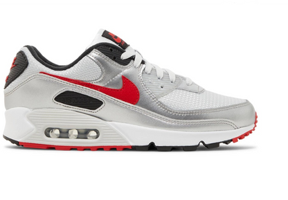 N-L138 (Nike air max 90 white/black/dark team red) 72497996