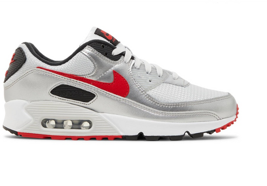 N-L138 (Nike air max 90 white/black/dark team red) 72497996