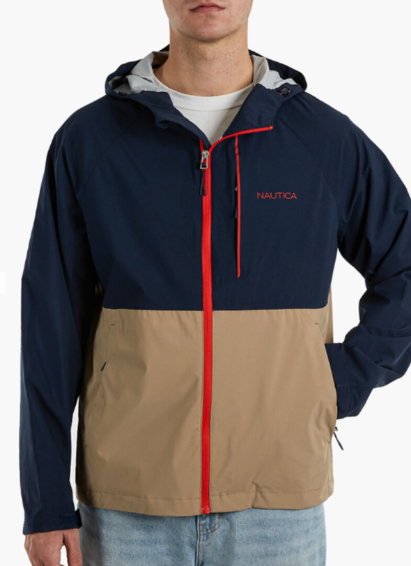 NTA-Y15 (Nautica lightweight packable shell jacket navy seas) 42698696