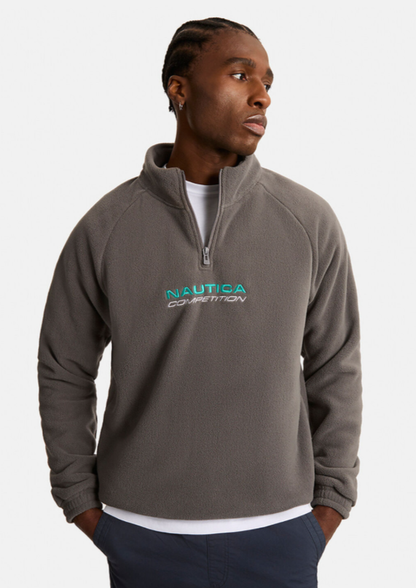 NTA-L14 (Nautica competition kennan 1/4 zip sweater charcoal) 122597826