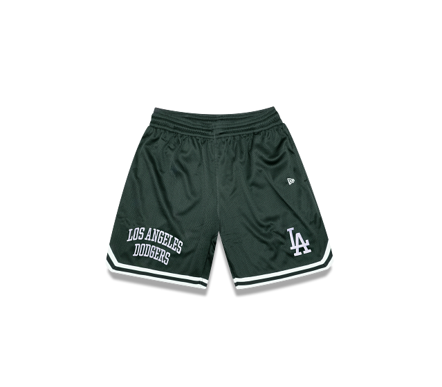 NEA-F14 (New era comfort club los angeles dodgers mesh shorts green) 52695000