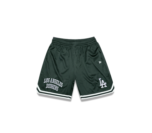 NEA-F14 (New era comfort club los angeles dodgers mesh shorts green) 52695000