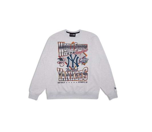NEA-G14 (New era premium retro new york yankees crewneck grey) 52696500