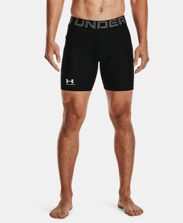 UAA-K16 (Under armour heat gear 6" armour compression shorts black/pitch grey) 52692608