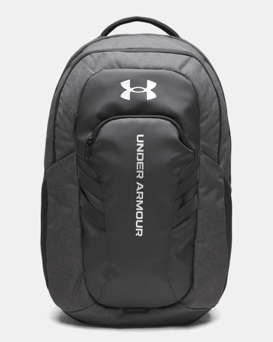 UAE-X14 (Under armour unisex hustle 6.0 pro back pack black/heather/metallic silver) 52696087