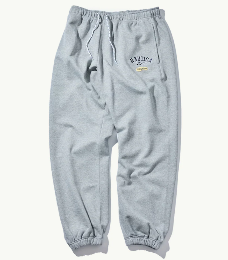 NTA-T16 (Nautica japan x reebok heavyweight pigment dyed trackpants sweat grey) 62699565