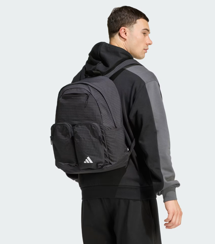 AE-N9 (Adidas essentials back to campus backpack black/white) 72693126