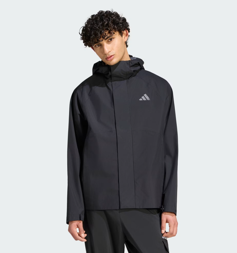 AA-O32 (Adidas essentials rain jacket black) 72698657