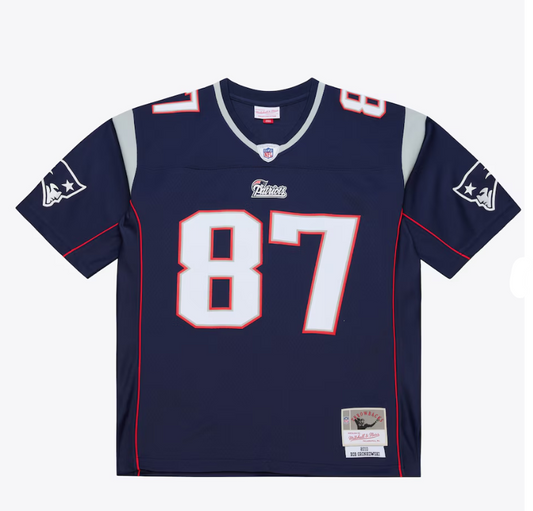 MNA-G52 (Mitchell & ness nfl new england patriots 2010 rob gronkowski legacy jersey navy) 726910869