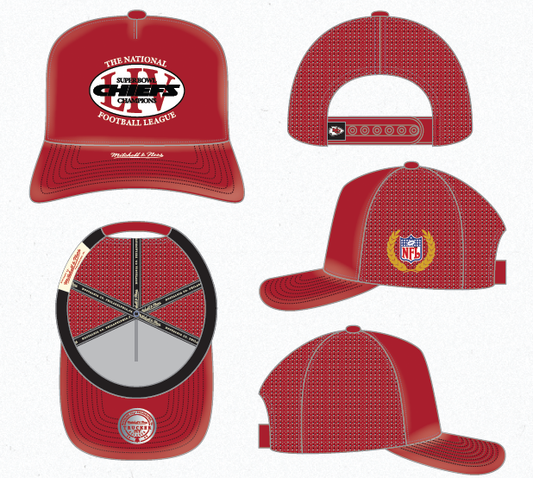 MNA-N52 (Mitchell & ness kansas city chiefs superbowl champions trucker red) 72692608