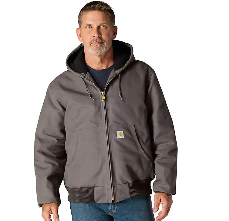 CHA-Y9 (Carhartt iconic J140 firm duck active jacket gravel) 826918913