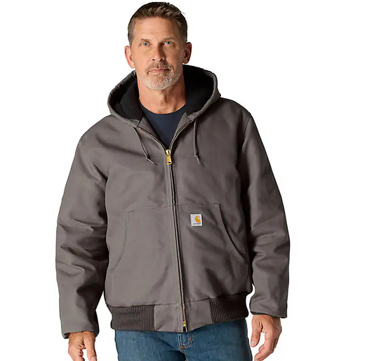 CHA-Y9 (Carhartt iconic J140 firm duck active jacket gravel) 826918913
