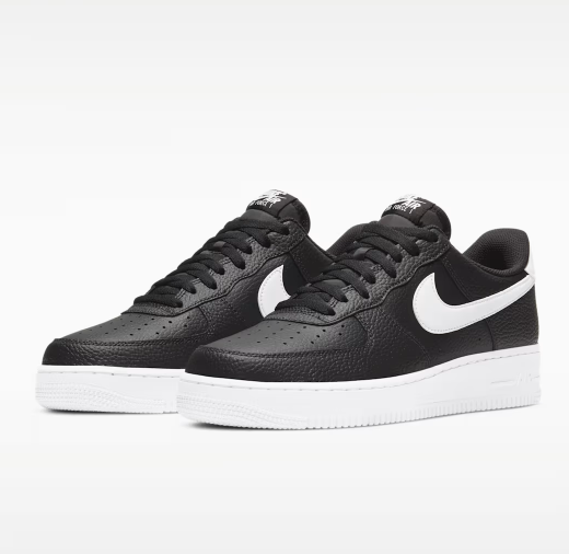 N-D140 (Nike air force 1 '07 black/white)