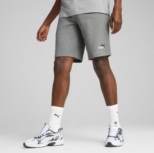 PA-X12 (Puma essentials 2 colour no.1 logo 10" shorts medium heather) 92693000
